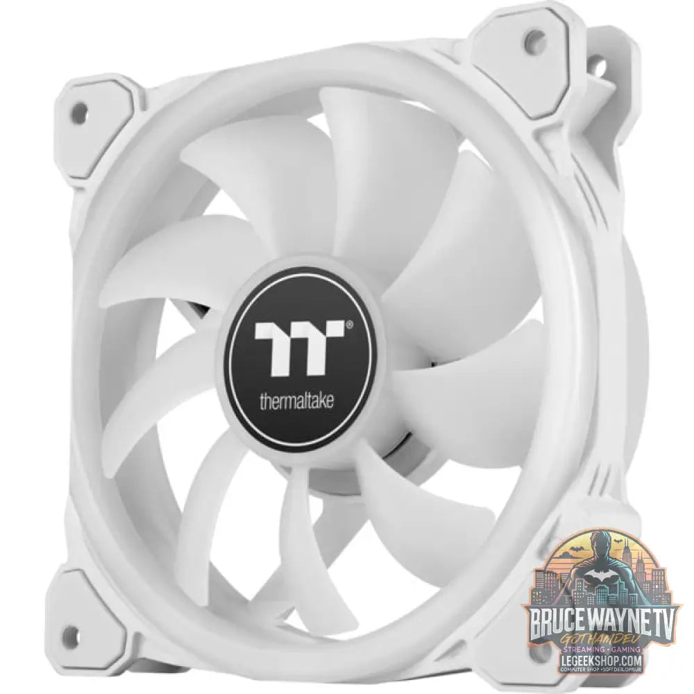 Thermaltake SWAFAN 14 RGB Radiator Fan TT Premium Edition White (3-Fan Pack), Gehäuselüfter - Thermaltake - vue 3