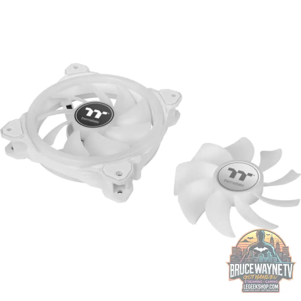 Thermaltake SWAFAN 14 RGB Radiator Fan TT Premium Edition White (3-Fan Pack), Gehäuselüfter - Thermaltake - vue 5
