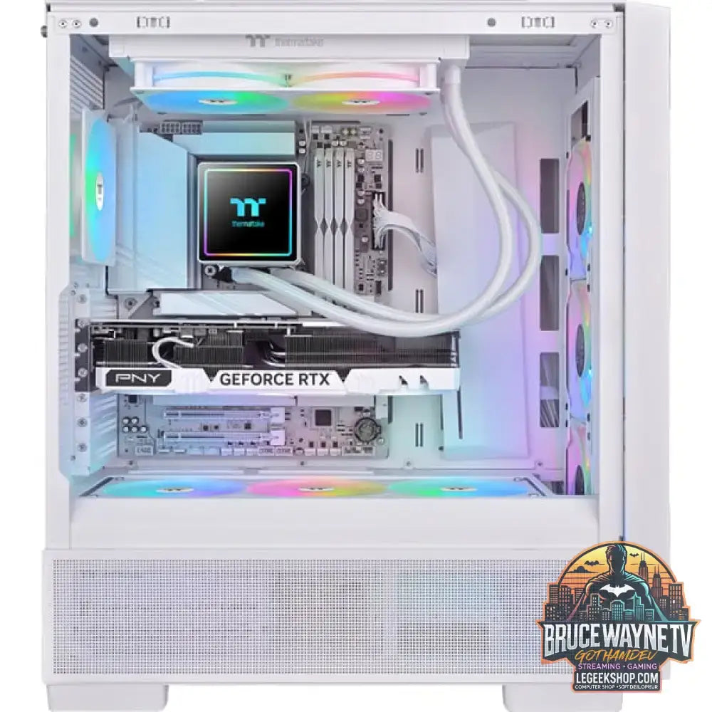 Thermaltake TH240-S V3 ARGB Sync, Wasserkühlung weiß, Snow Edition - Thermaltake - vue 18