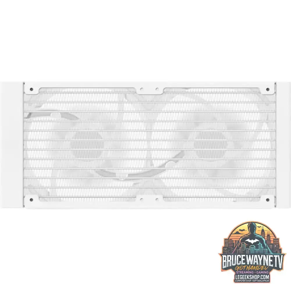 Thermaltake TH240 V3 ARGB Sync, Wasserkühlung weiß, Snow Edition - Thermaltake - vue 5