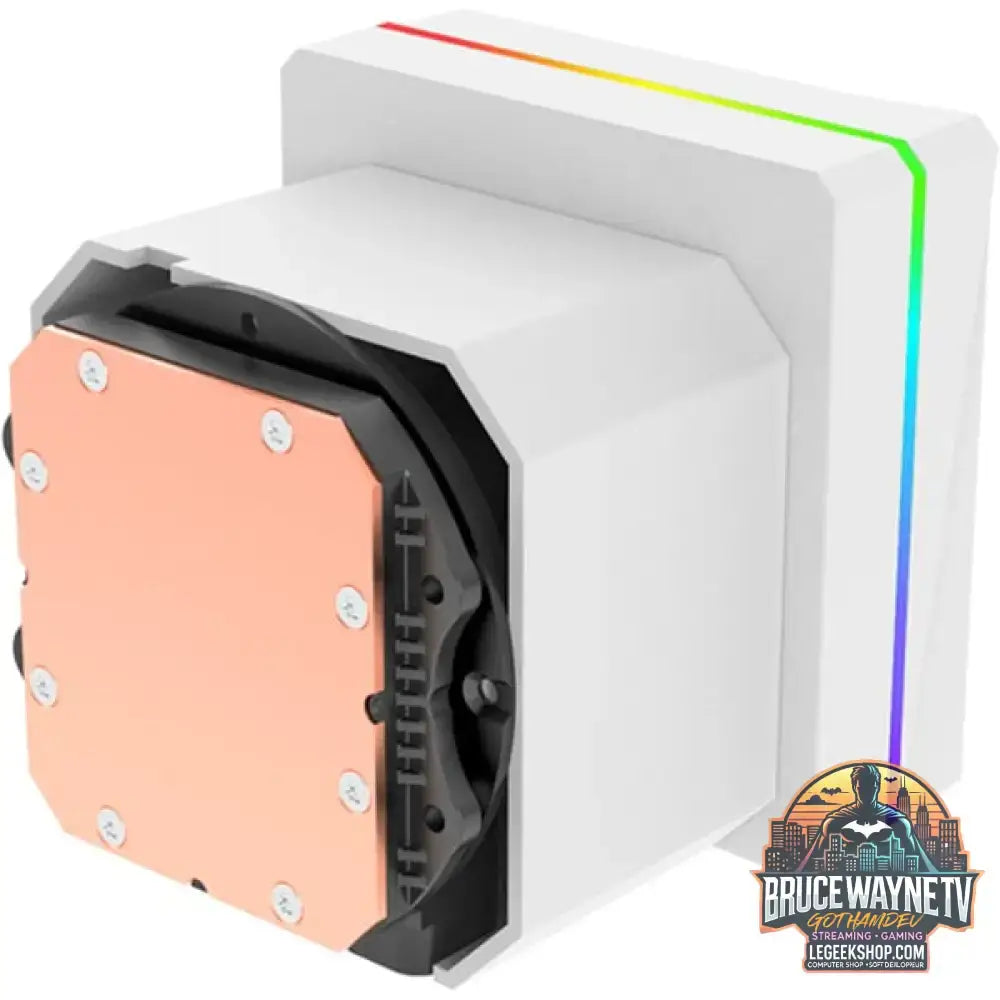 Thermaltake TH240 V3 ARGB Sync, Wasserkühlung weiß, Snow Edition - Thermaltake - vue 15