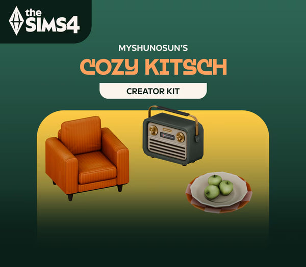 The Sims 4 - Cozy Kitsch Kit DLC