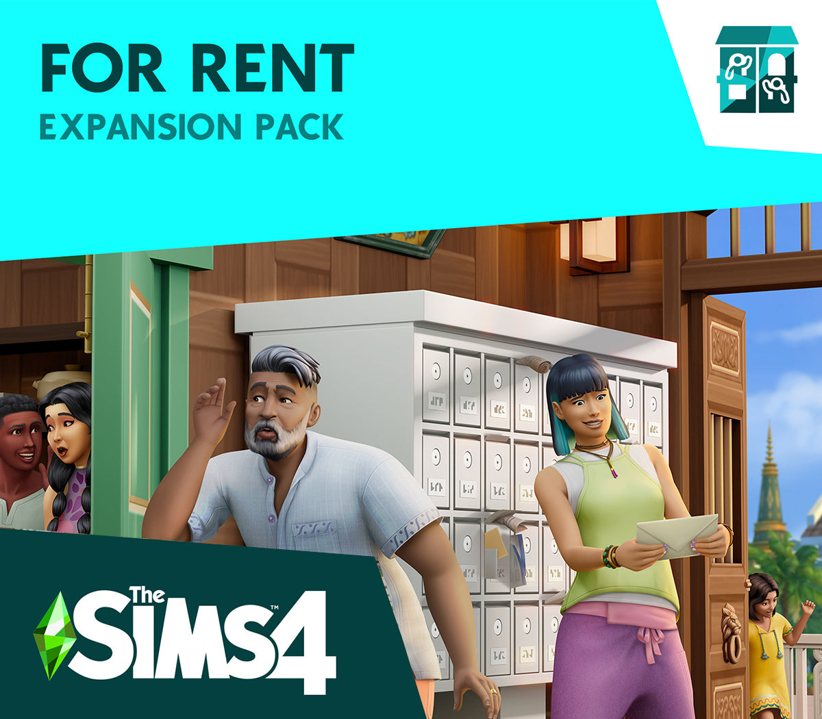 The Sims 4 - For Rent Expansion Pack DLC XBOX One /