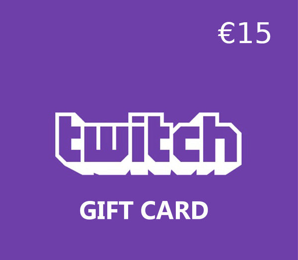 Twitch EUR 15 Gift Card