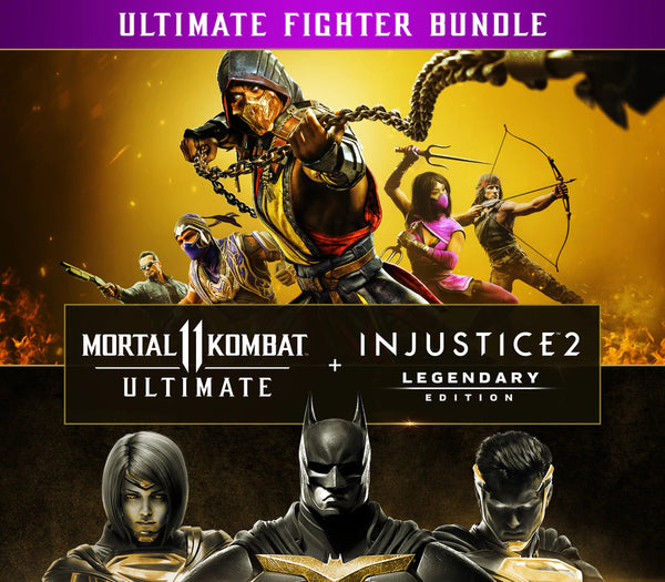 Mortal Kombat 11 Ultimate + Injustice 2 Legendary Edition Bundle