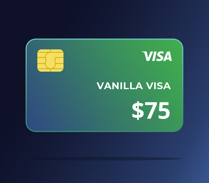 Vanilla VISA $75