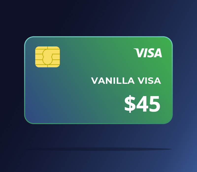 Vanilla VISA $45