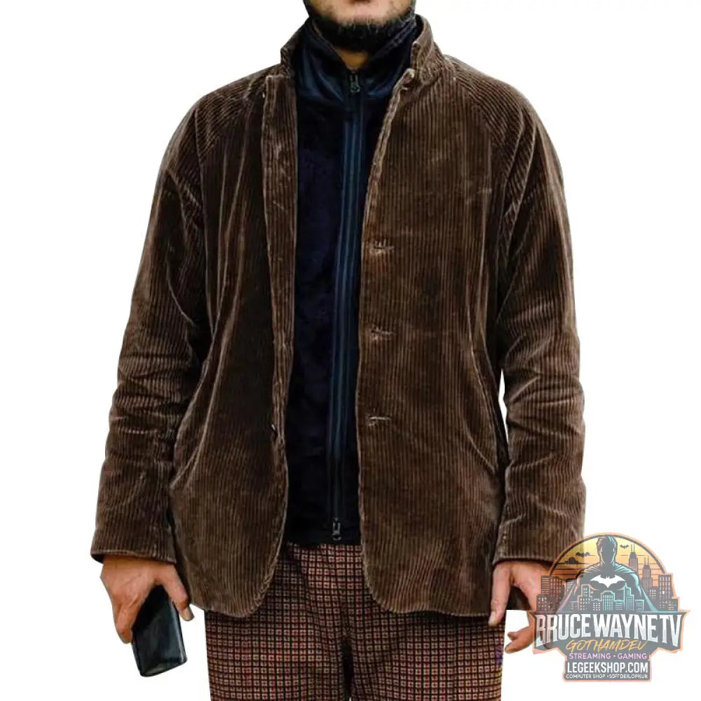 Veste Cardigan Homme Tendance Poches Revers Manches 3/4 Noir Marron - Veste Homme