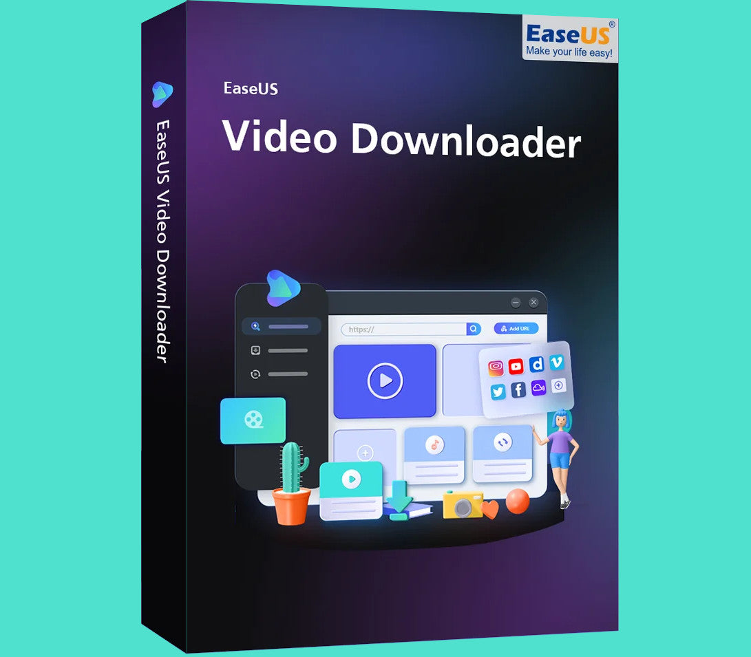 EaseUS Video Downloader Key (3 PCs)