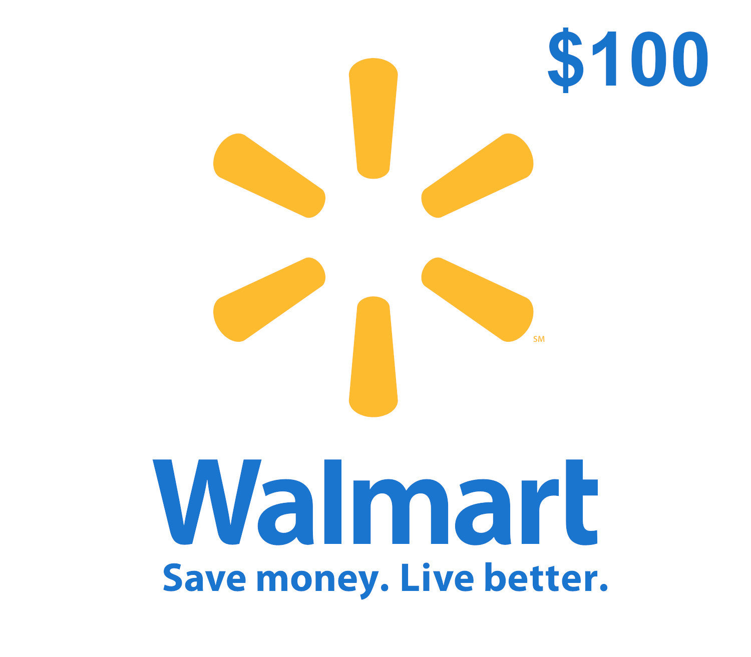 Walmart $100 Gift Card