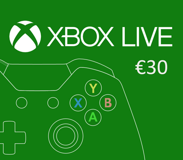 XBOX Live €30 Prepaid Card