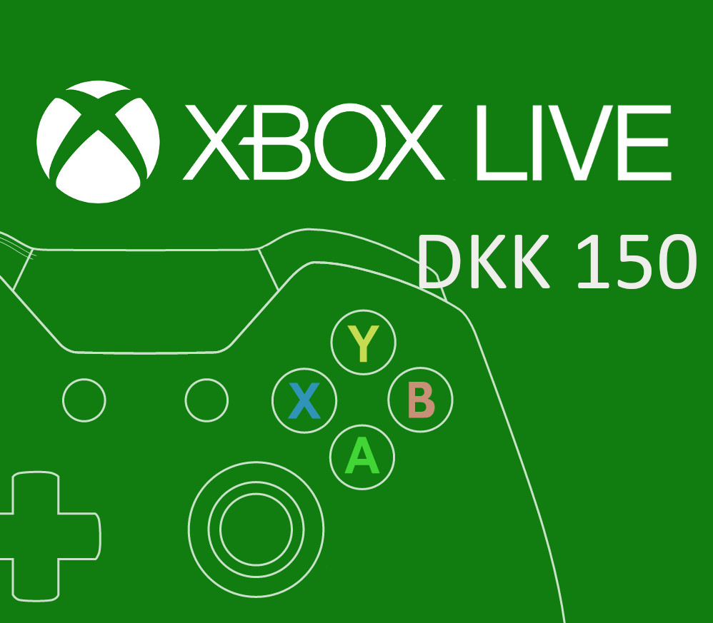 XBOX Live 150 DKK Prepaid Card DK