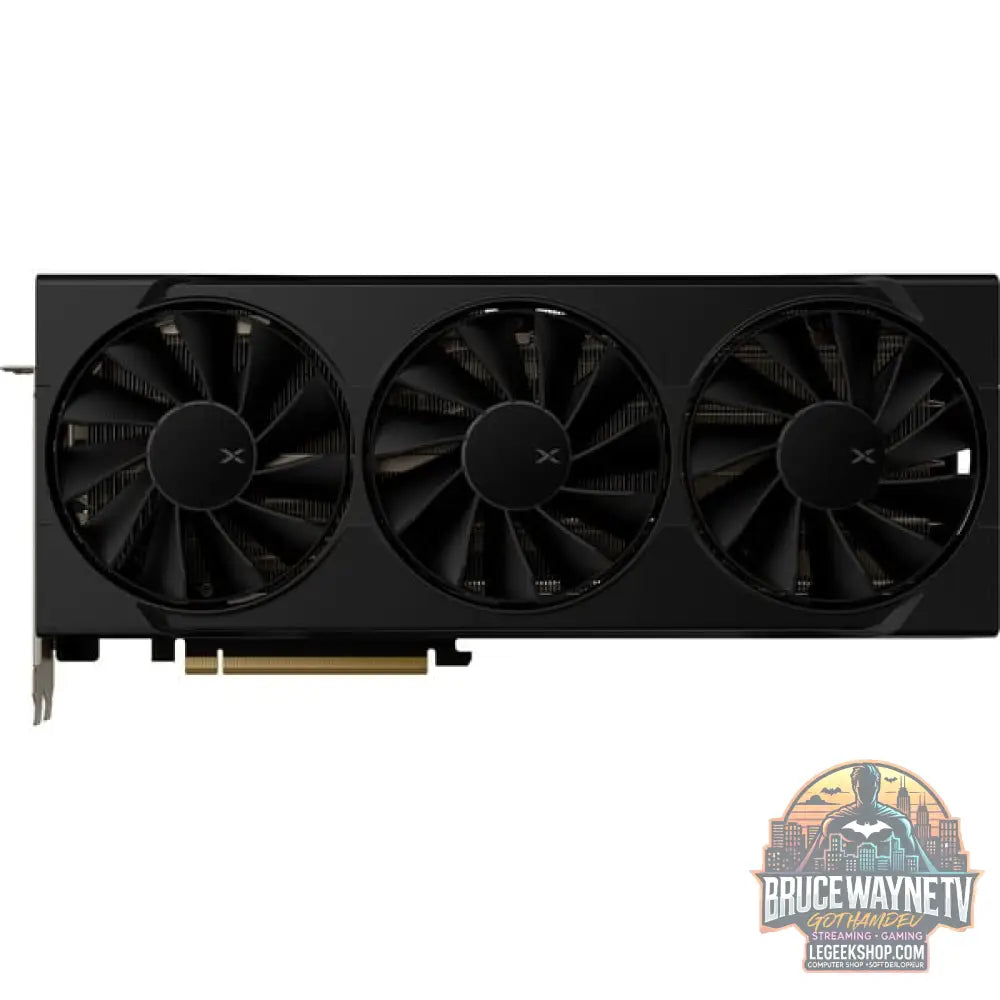 XFX Radeon RX 9070 XT Swift, carte graphique noir, RDNA4, GDDR6, 3x DisplayPort, 1x HDMI 2.1 - XFX - vue 2