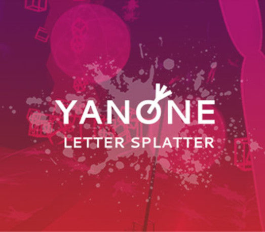 Yanone: Letter Splatter